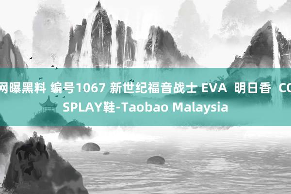 网曝黑料 编号1067 新世纪福音战士 EVA  明日香  COSPLAY鞋-Taobao Malaysia